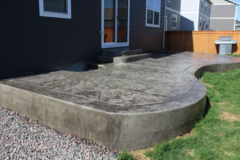 Stamped Concrete Patio Installation in Dallas, TX