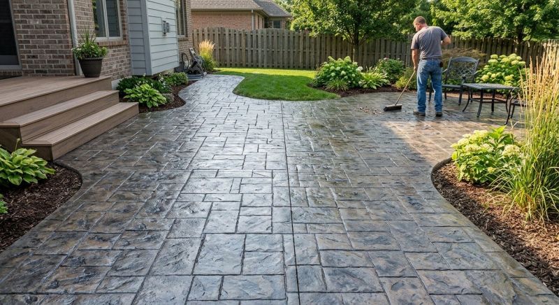 Stamped Concrete Service in Frisco, TX