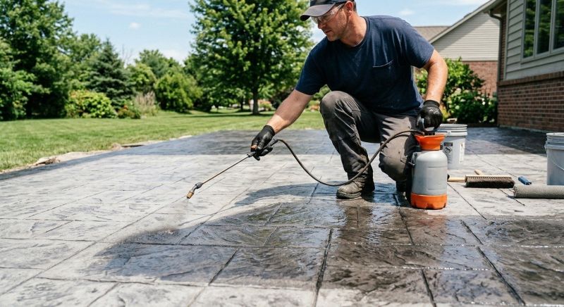 Concrete Tinting in Frisco, TX