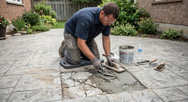 Decorative Concrete Repair in Gainesville, GA