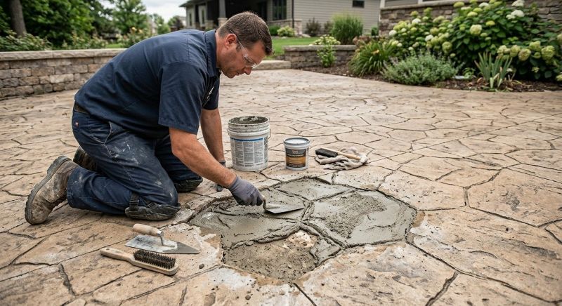 Decorative Concrete Repair in Arvada, CO