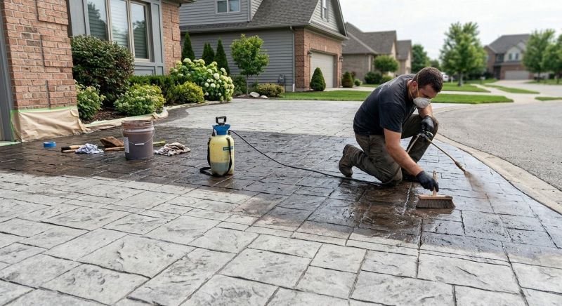 Driveway Acid Washing in Fort Worth, TX