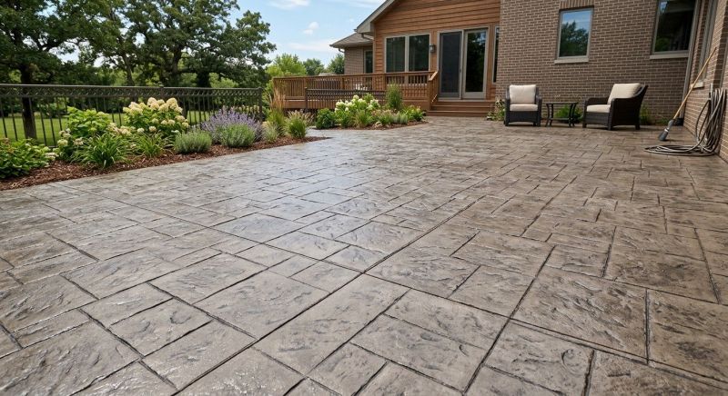 Patio Stamping in Corpus Christi, TX