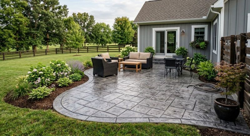 Patio Stamping in Fort Worth, TX