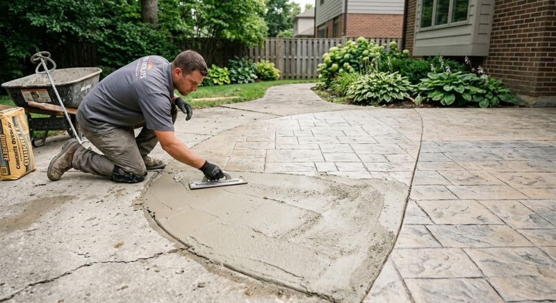 Porch Overlay Installation in Dallas, TX