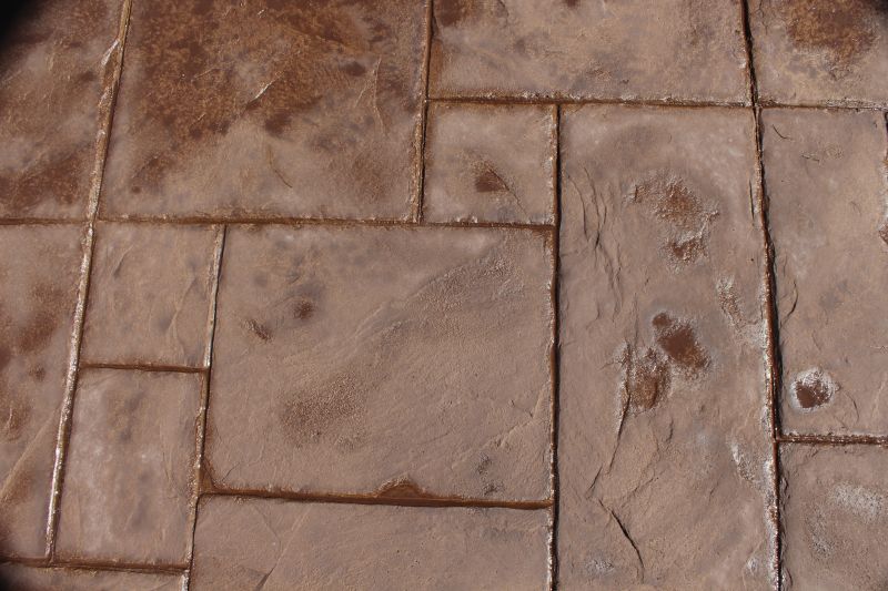 Stamped Concrete Installation in Fort Worth, TX